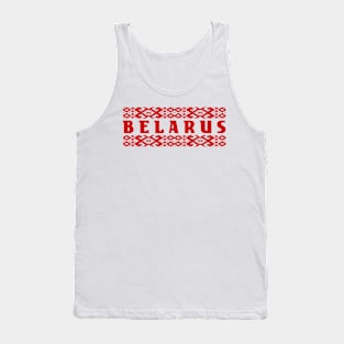 Belarus Ornament Tank Top